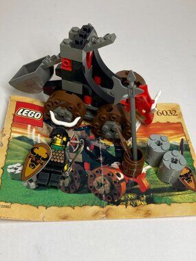 Lego Castle Knights Kingdom Catapult Crusher 6032 99% Complete With Instructions
